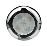 Seachoice LED Courtesy Interior Light Chrome/White Bezel, White LED - 3101 - official Seachoice product image 5