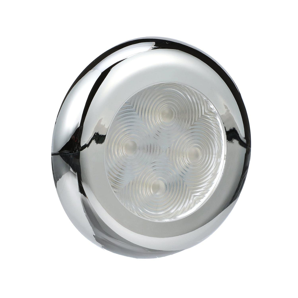 Seachoice LED Courtesy Interior Light Chrome/White Bezel, White LED - 3101 - official Seachoice product image 6