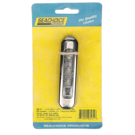 Seachoice LED Surface Mount Area Light with On/Off Switch, 316 Stainless Steel, White Light, 220 Lumens - SC50-03131 - official Seachoice product image 6