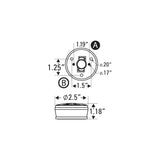 Seachoice 03141 LED All-Round Waketower Light, Boat Navigation - SC50-03141 - official Seachoice product image 9