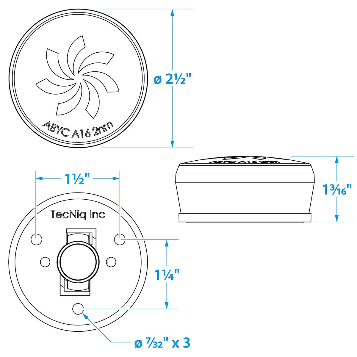 Seachoice 03141 LED All-Round Waketower Light, Boat Navigation - SC50-03141 - official Seachoice product image 3