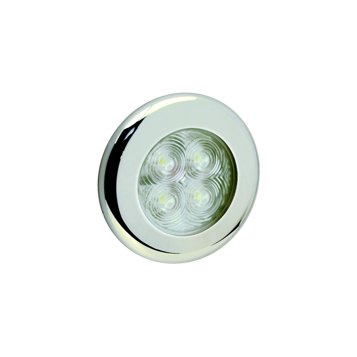 Seachoice LED Courtesy Interior Light Chrome/White Bezel, White LED - 3101 - official Seachoice product image 7