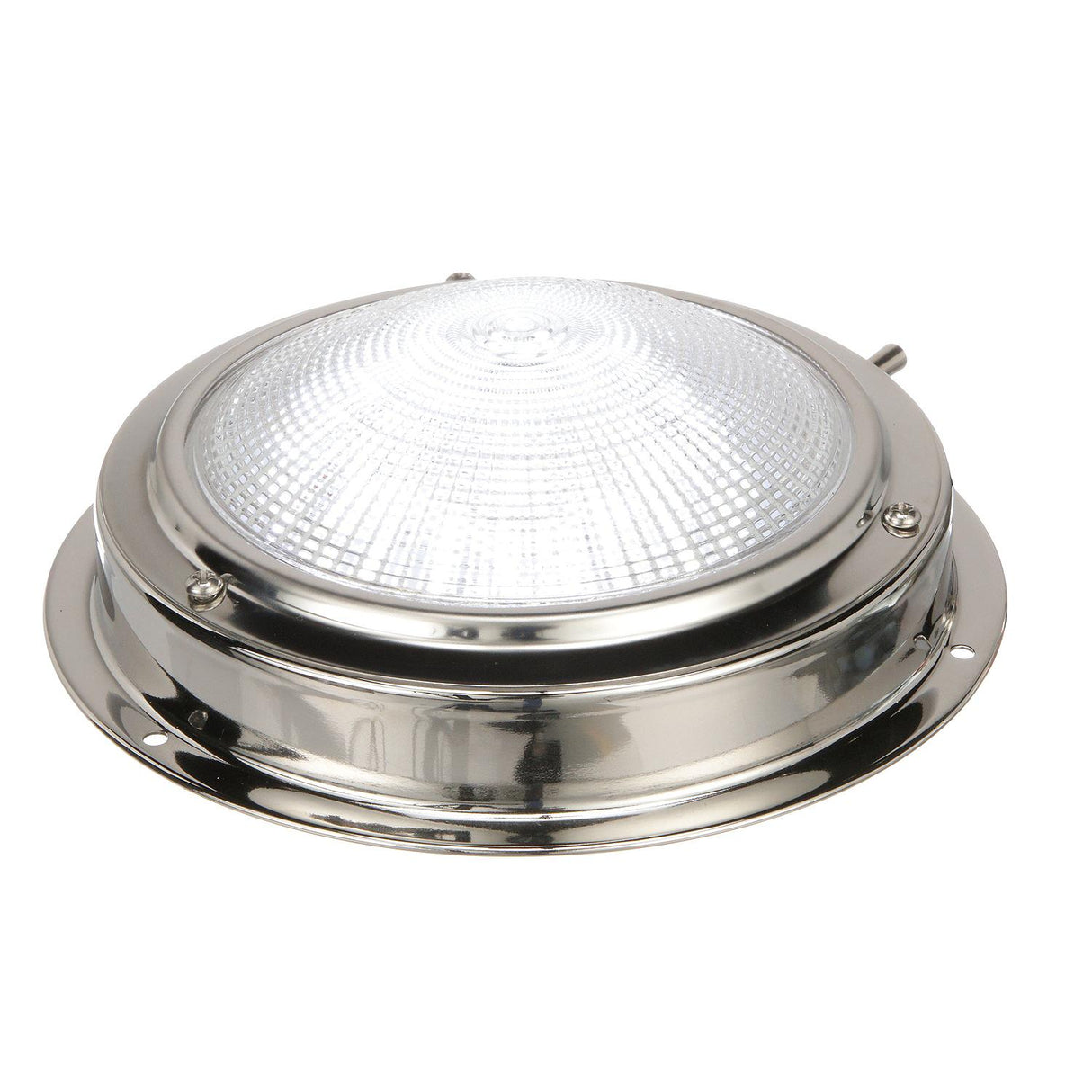 Seachoice LED Surface-Mount Dome Light, Bright White, Stainless Steel Flange, 4 in. Diameter - 3281 - official Seachoice product image 6