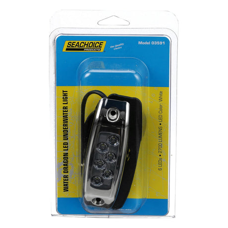 Seachoice 03591 Water Dragon LED Underwater Light, 6 White LEDs, 2,700 Lumens - SC50-03591 - official Seachoice product image 3