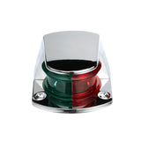Seachoice 04981 Bow Light, Marine Navigation, Chrome Bi-Color, 2.75 In. - 50-04981 - official Seachoice product image 3