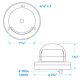 Seachoice Bow Light Marine Navigation, Horizontal Mount, Bi-Color, for Boats Under 39 Feet - SC50-05031 - official Seachoice product image 7