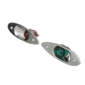 Seachoice Corrosion-Resistant Stainless Steel Side Light, Boat Navigation, Flush Mount - 05151 - image 1