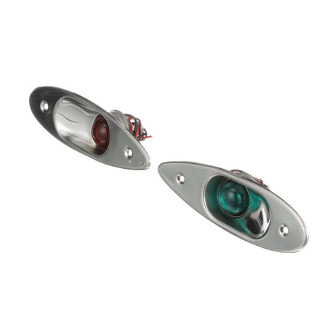 Seachoice Corrosion-Resistant Stainless Steel Side Light, Boat Navigation, Flush Mount - 05151 - image 1