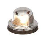 Seachoice Navigation Stern Light, Chrome/Brass, Clear Lens, Horizontal Surface Mount - SC50-05251 - official Seachoice product image 7