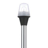 Seachoice LED All-Round White Light for Boating, Stow-A-Way Aluminum Light, 23-9/16 In. - 5691 - official Seachoice product image 3