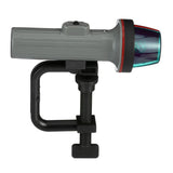 Seachoice Bi-Color Portable Battery-Operated Boat Navigation Bow Light, Horizontal Clamp Mount - 6121 - official Seachoice product image 2