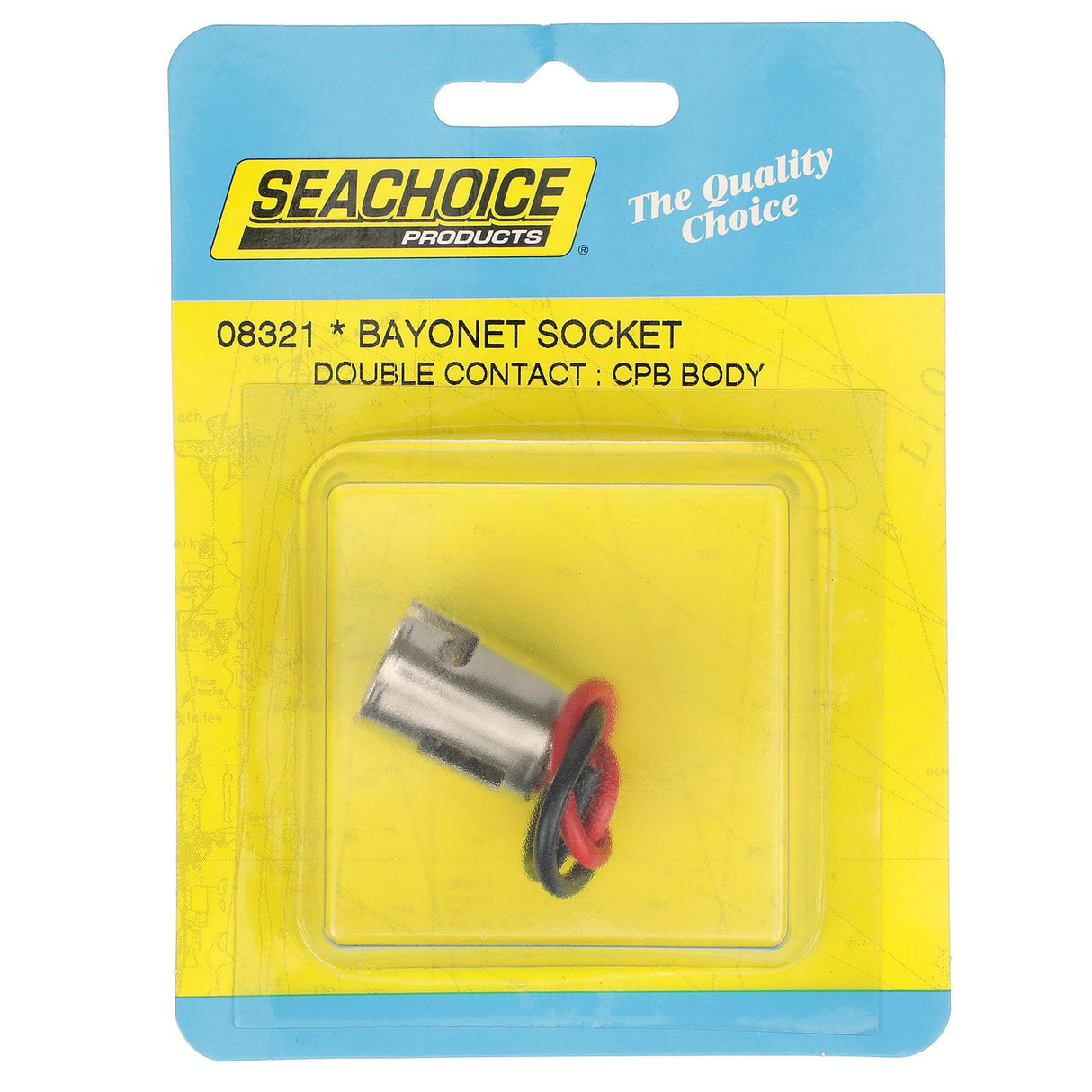 Seachoice Bayonet Bulb Socket for Bayonet Style Miniature Lamps, 4 In. Wire Leads - SC50-08321 - official Seachoice product image 6