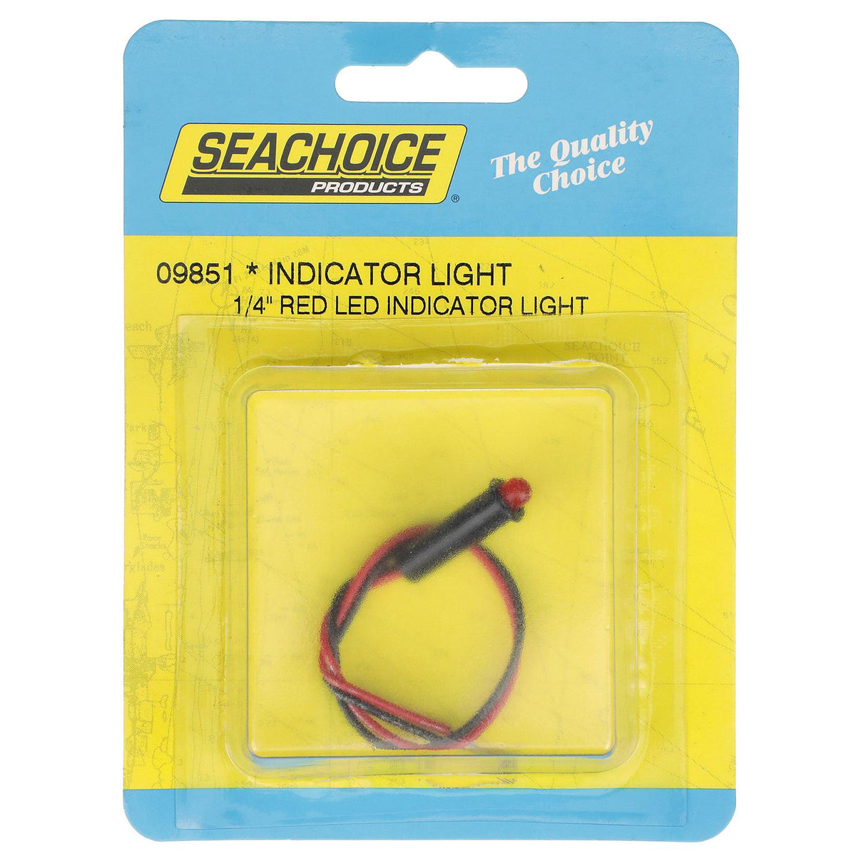 Seachoice LED Red Indicator Light, 14V, 6 in. Lead Wires, 1/4 in. Light - SC50-09851 - official Seachoice product image 5