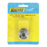 Seachoice Cable Outlet, 1/4 In., Weatherproof, Chrome-Plated Brass - 50-10011 - official Seachoice product image 6