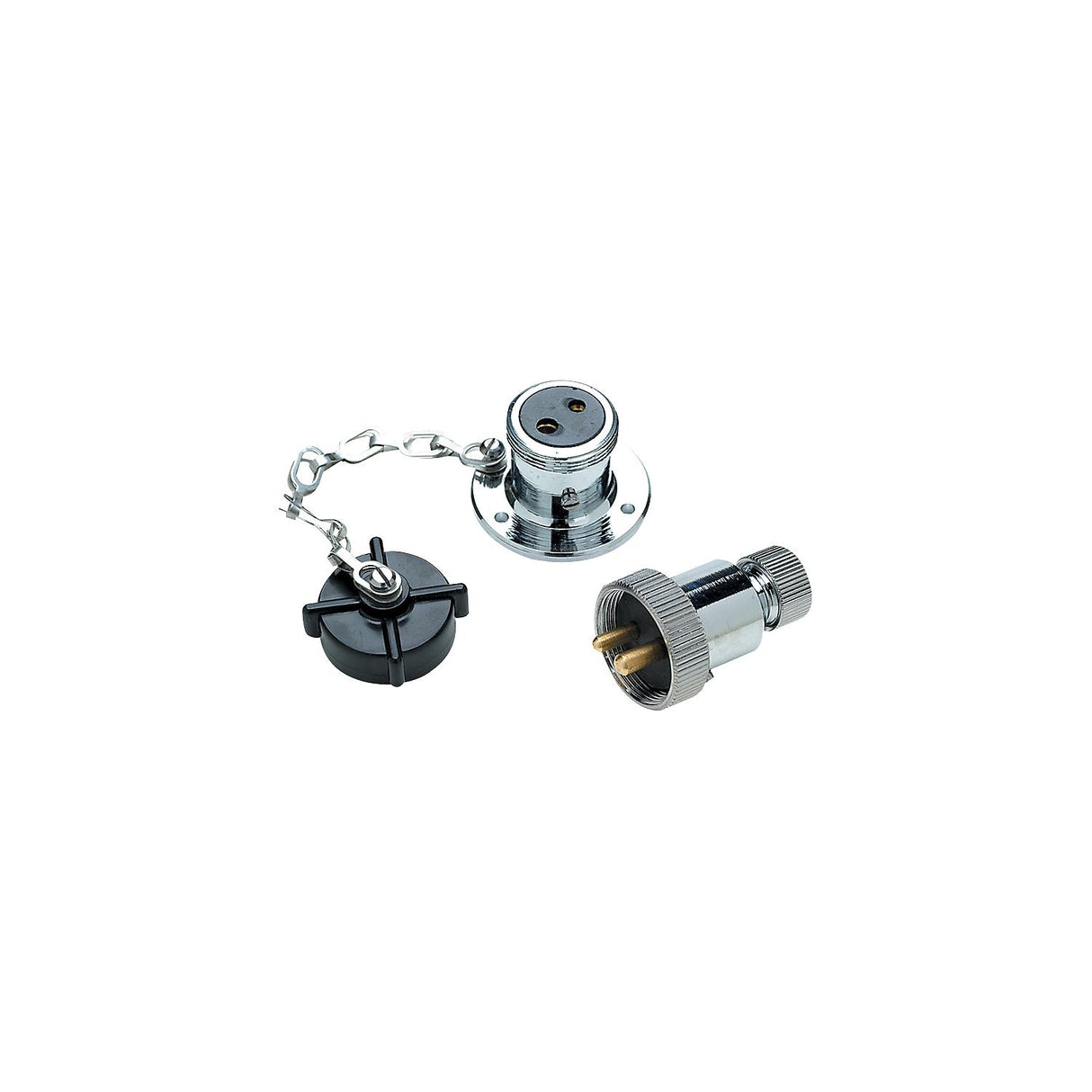 Seachoice Waterproof Boat Deck Connector, 2 Prong Plug, 3 Amps at 12V - 50-10161 - official Seachoice product image 8