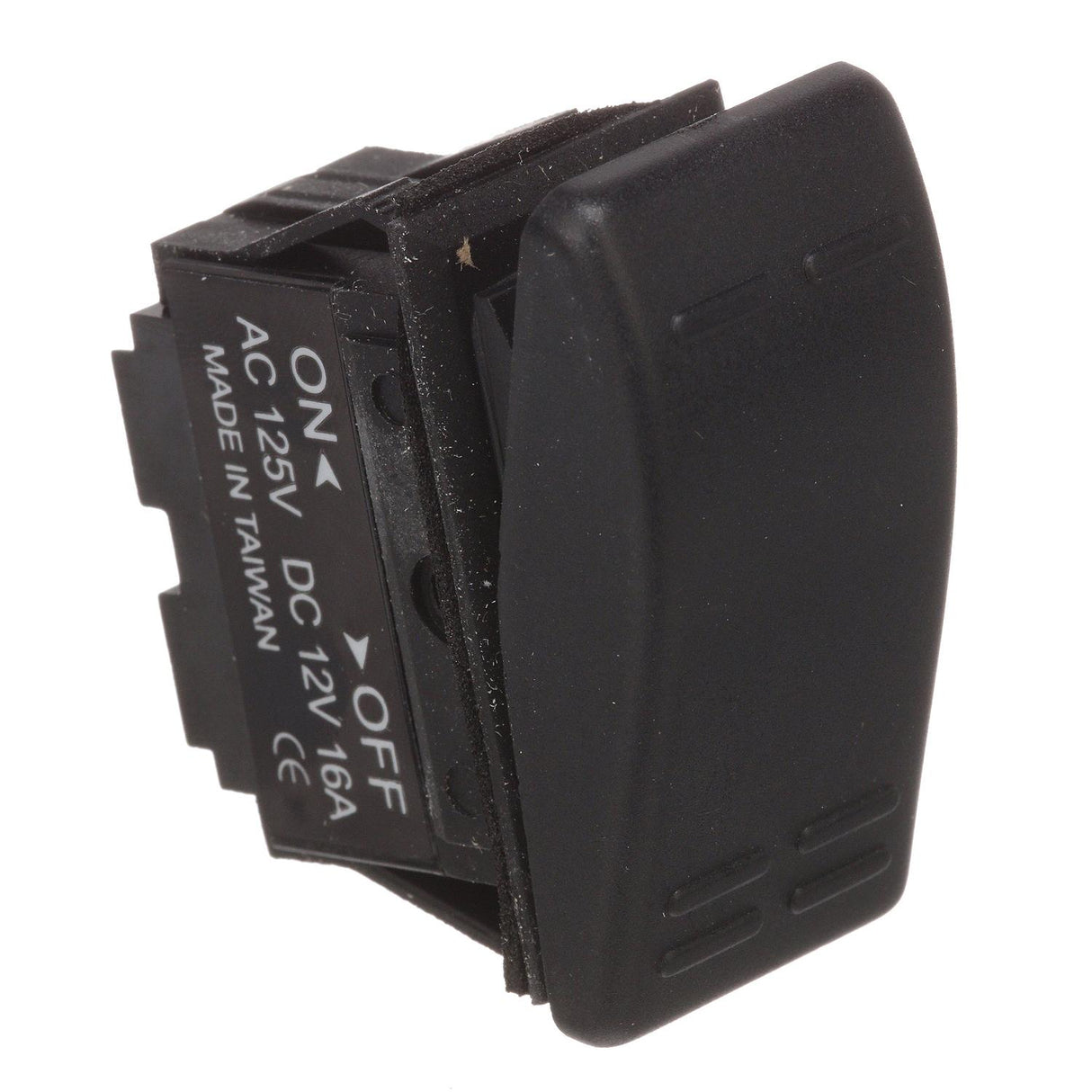 Seachoice Non-Illuminated Rocker Switch, SPST, 2 Terminal, On/Off, Black - 50-10801 - official Seachoice product image 4