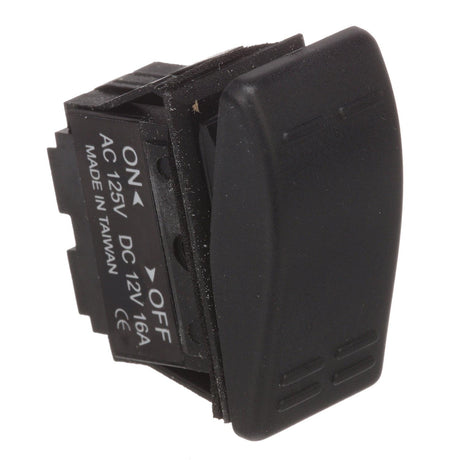 Seachoice Non-Illuminated Rocker Switch, SPST, 2 Terminal, On/Off, Black - 50-10801 - official Seachoice product image 4