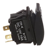 Seachoice Illuminated Rocker Switch, SPST, 3 Terminal, On/Off, Black - 50-10961 - official Seachoice product image 3