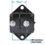 Seachoice 11464 285 Series Panel Mount Circuit Breaker, 60 Amp - SC11464 - official Seachoice product image 6