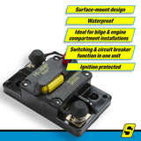 Seachoice 11479 285 Series Surface Mount Circuit Breaker, 30 Amp - SC11479 - official Seachoice product image 7