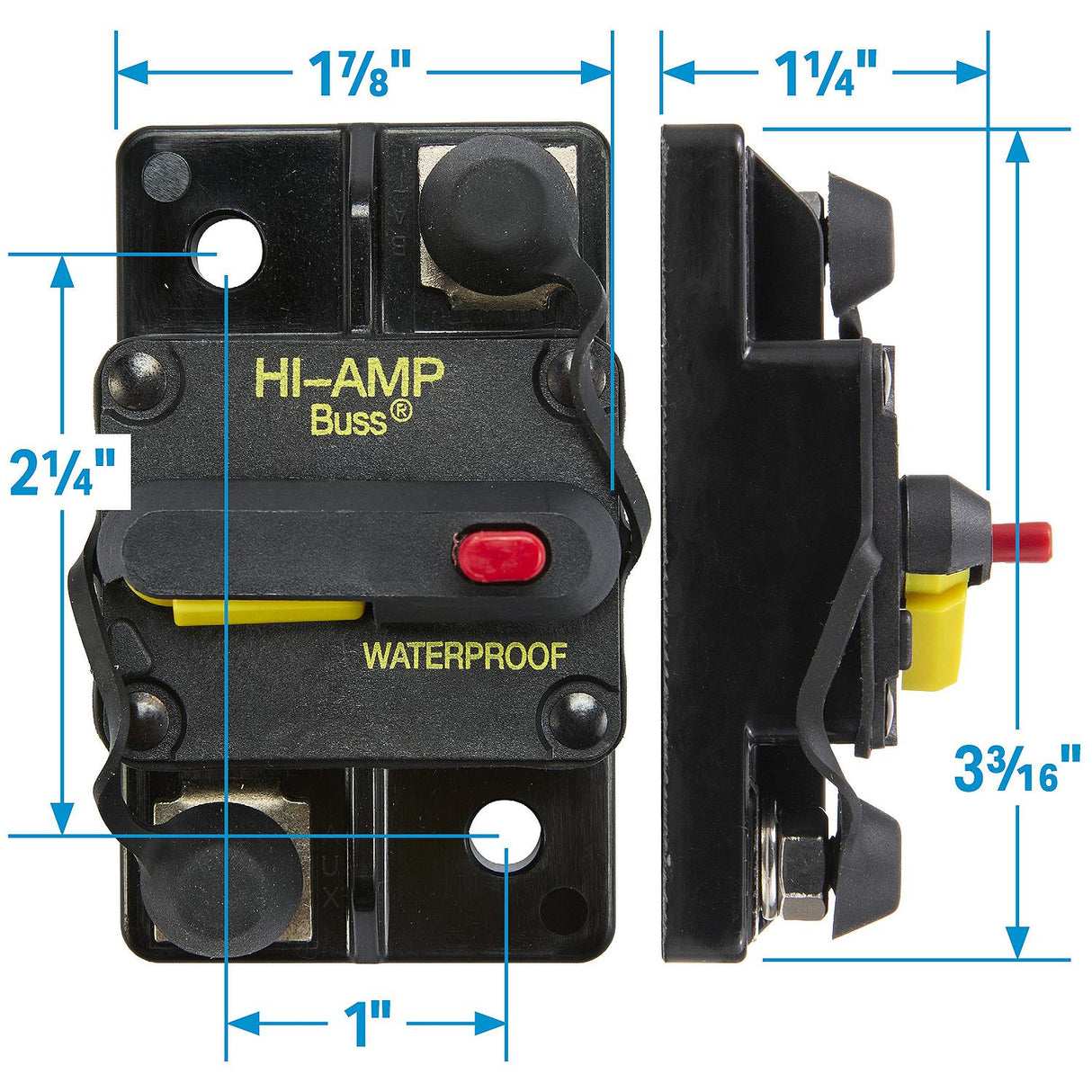 Seachoice 11479 285 Series Surface Mount Circuit Breaker, 30 Amp - SC11479 - official Seachoice product image 4