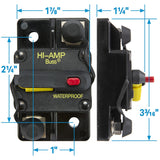Seachoice 11479 285 Series Surface Mount Circuit Breaker, 30 Amp - SC11479 - official Seachoice product image 4