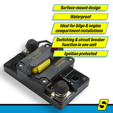 Seachoice 11484 285 Series Surface Mount Circuit Breaker, 60 Amp - SC11484 - official Seachoice product image 4