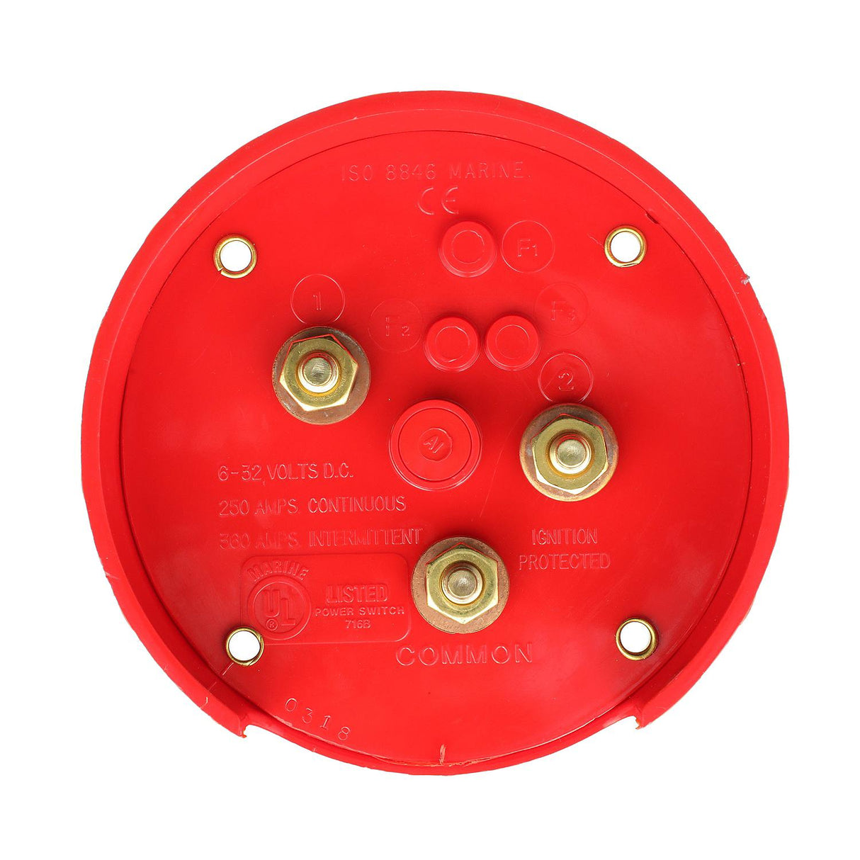 Seachoice Battery Select Switch, Disconnect Isolator Cutoff, Dual, 12 -50V - SC50-11501