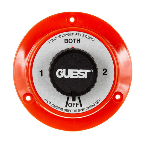 Seachoice 11504 Battery Select Switch, 4 Positions 1/2/Both/Off, 5-1/2 in. Dia. X 2-5/8 in. High - 50-11504 - official Seachoice product image 3