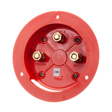 Seachoice 11504 Battery Select Switch, 4 Positions 1/2/Both/Off, 5-1/2 in. Dia. X 2-5/8 in. High - 50-11504 - official Seachoice product image 4
