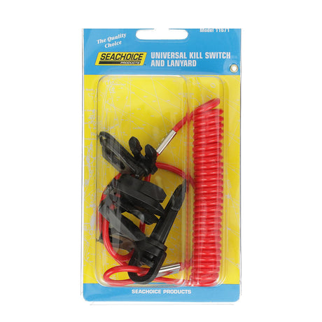 Seachoice Replacement Kill Switch, Red Lanyard w/ 7 Keys - 11671 - official Seachoice product image 4