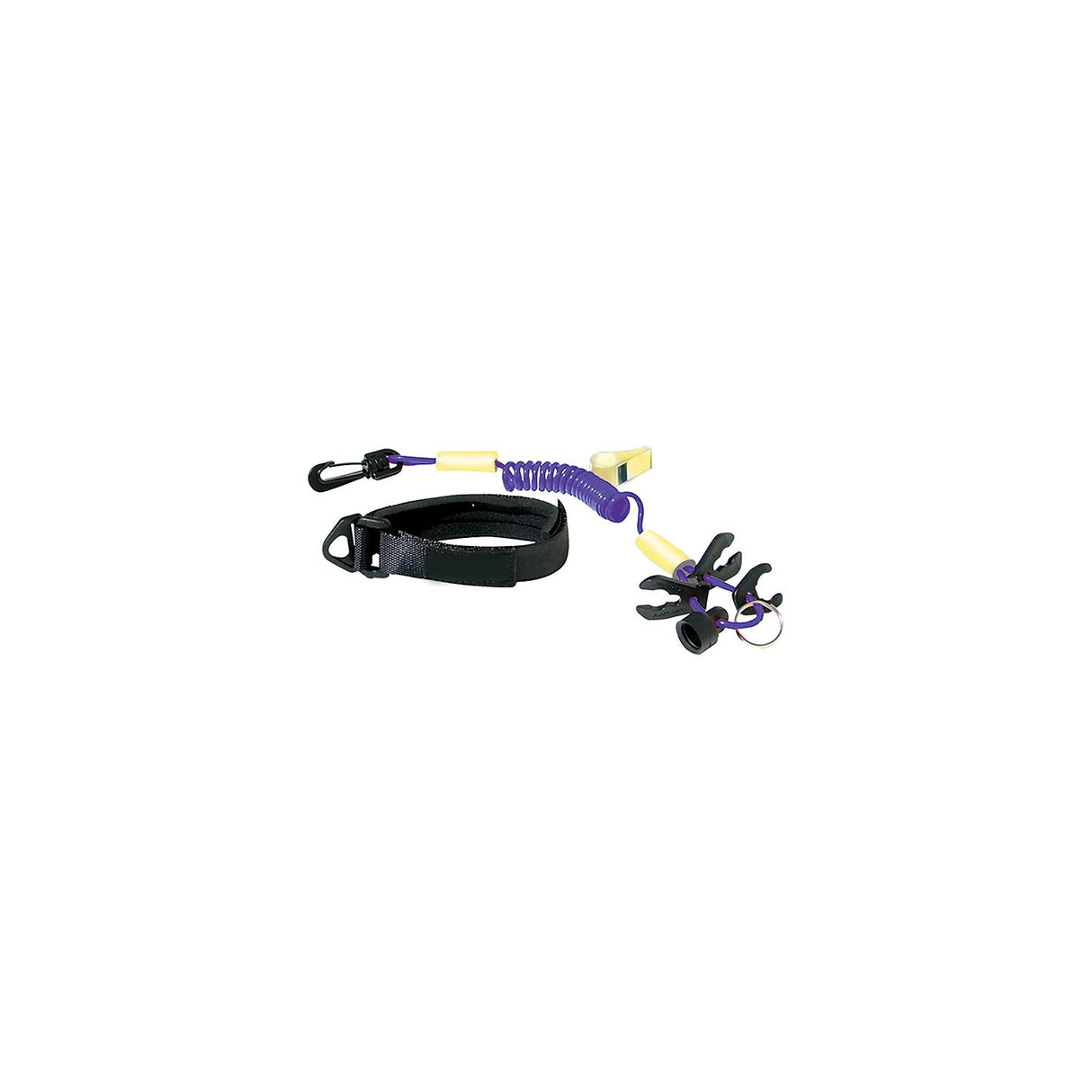 Seachoice 11723 Ultimate Lanyard, Purple/Yellow - 11723