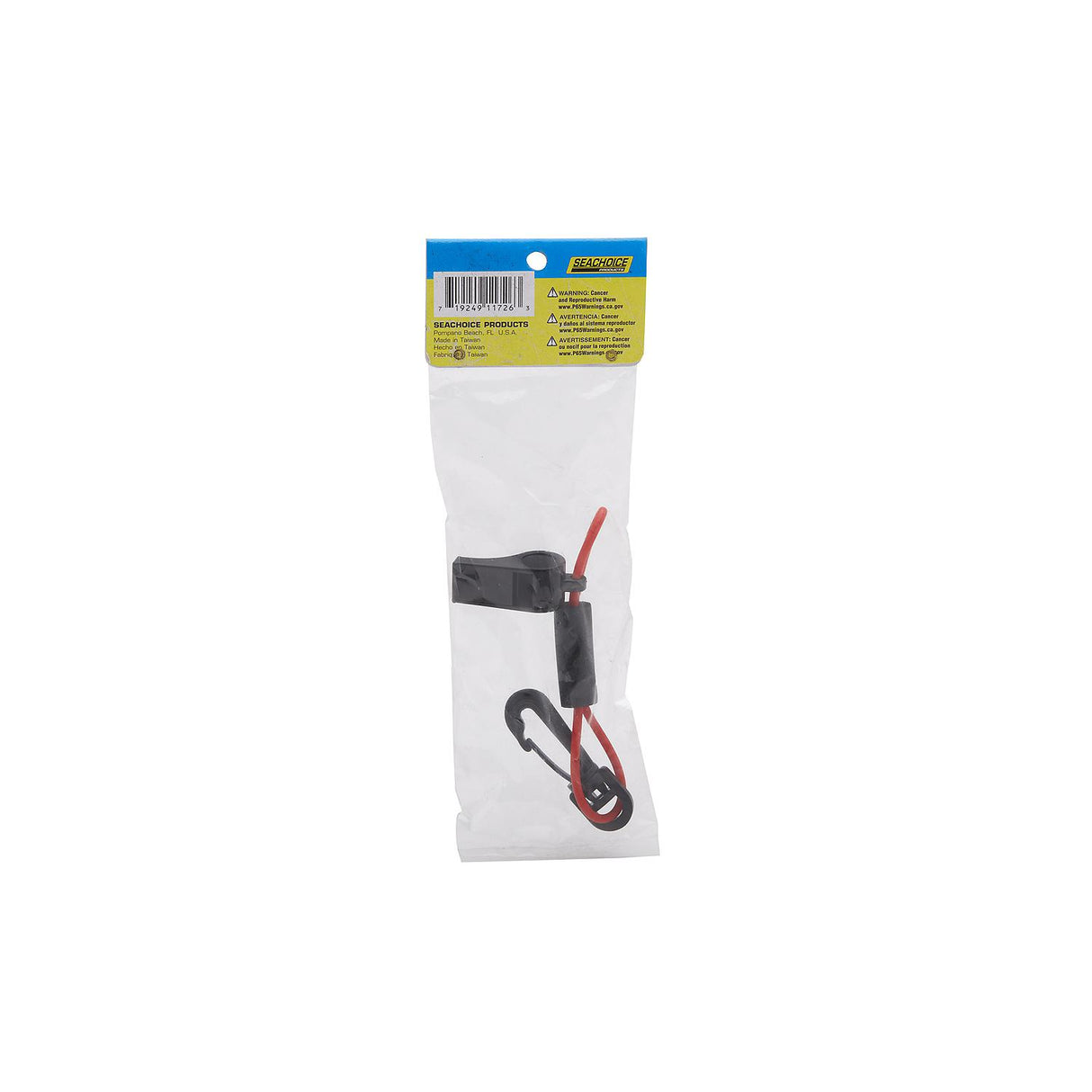 Seachoice Whistle w/ Lanyard, Red/Black - 11726 - official Seachoice product image 3