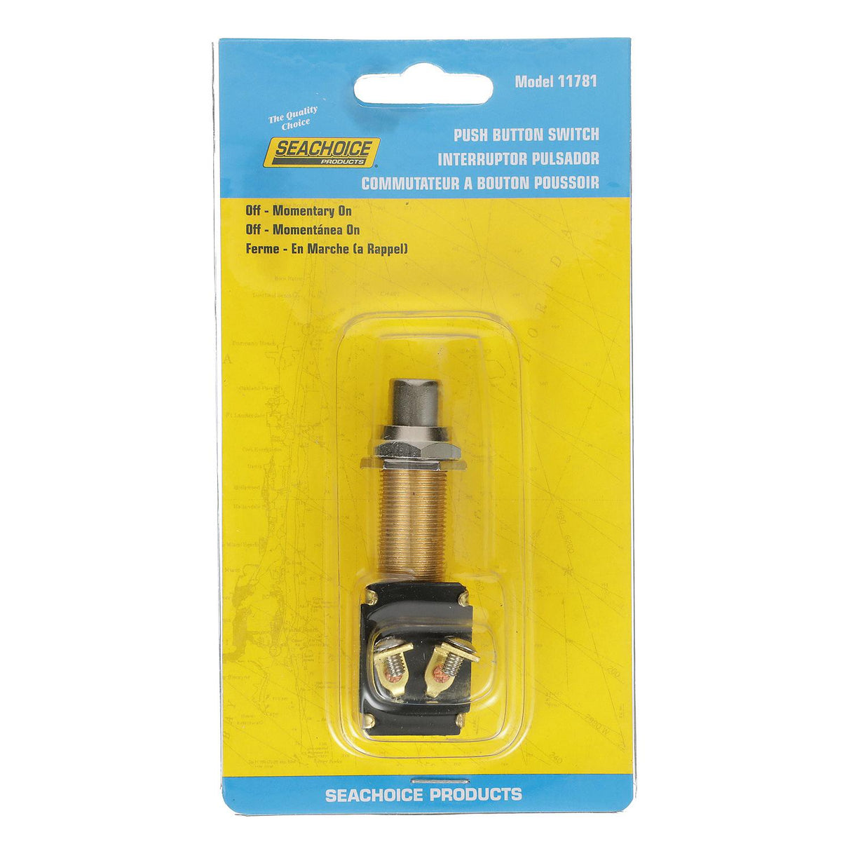 Seachoice 11781 2-Position Push Button Starter/Horn Switch - 11781 - official Seachoice product image 3