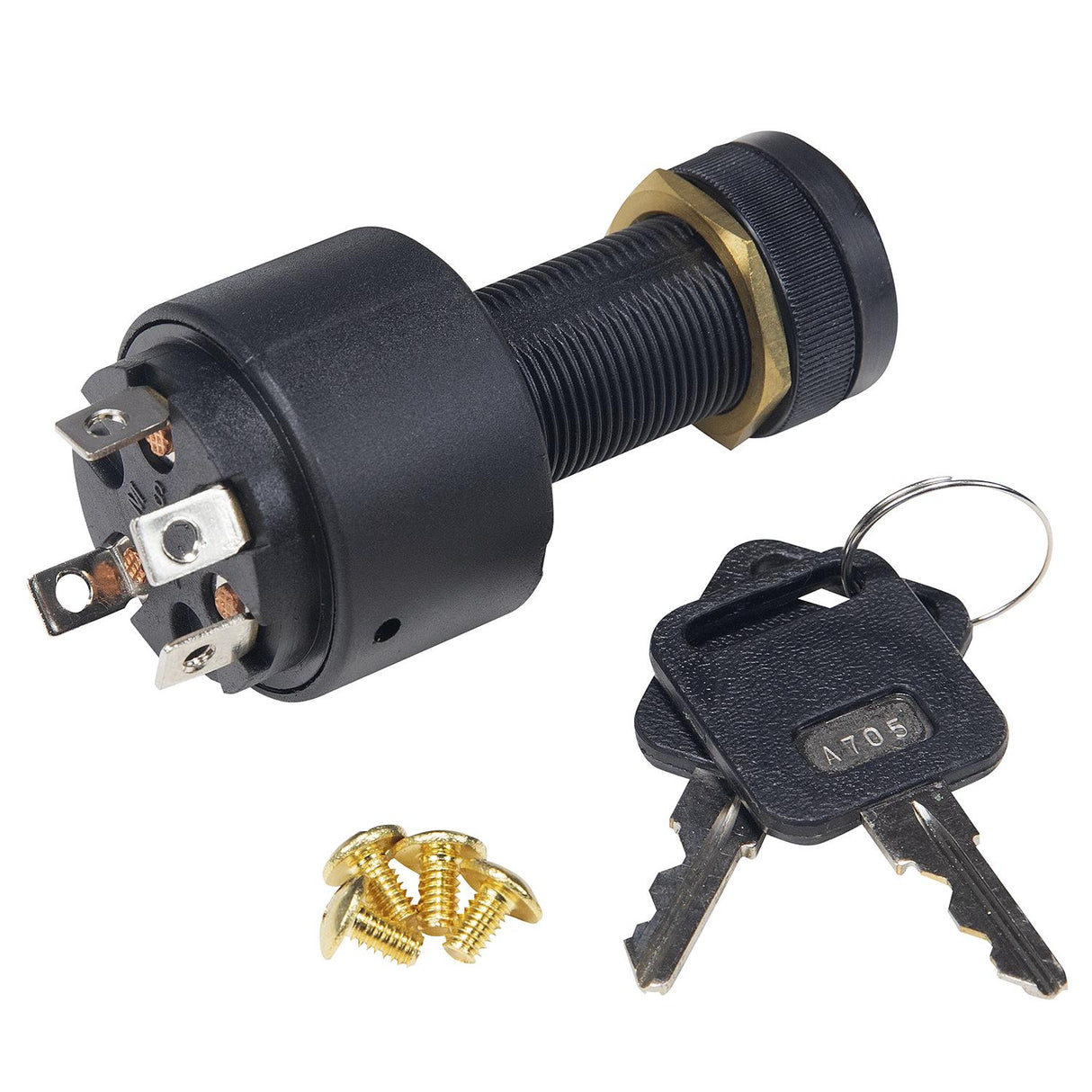 Seachoice 4 Position Starter Switch, Includes 2 Keys - 11801 - official Seachoice product image 3