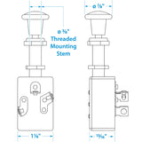 Seachoice Heavy Duty 3-Position Push-Pull Switch - 11911 - official Seachoice product image 5