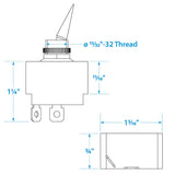 Seachoice 2-Position Toggle Switch, On/Off - 12001 - official Seachoice product image 7