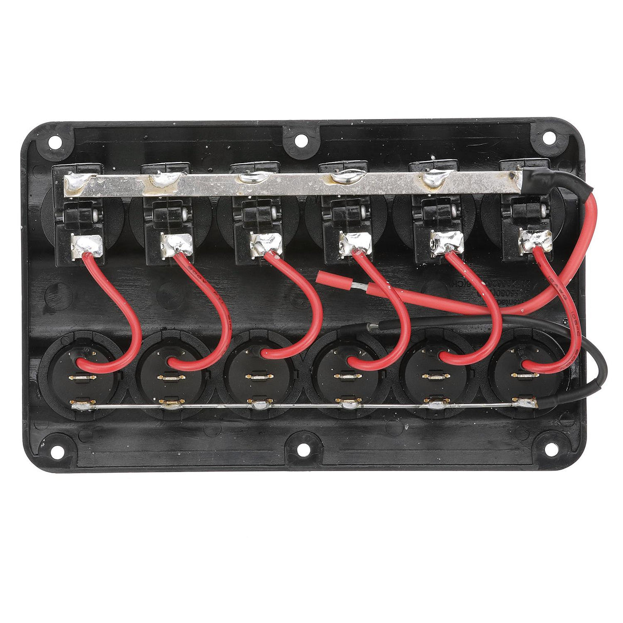 Seachoice 12331 LED 12V 6-Switch Distribution Panel, Pre-Wired, Boat Panel Mount - 12331 - official Seachoice product image 4