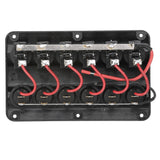 Seachoice 12331 LED 12V 6-Switch Distribution Panel, Pre-Wired, Boat Panel Mount - 12331 - official Seachoice product image 4