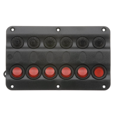 Seachoice 12331 LED 12V 6-Switch Distribution Panel, Pre-Wired, Boat Panel Mount - 12331 - official Seachoice product image 7