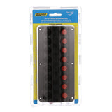 Seachoice 12341 LED 12V 8-Switch Distribution Panel, Pre-Wired, Boat Panel Mount - 12341 - official Seachoice product image 2