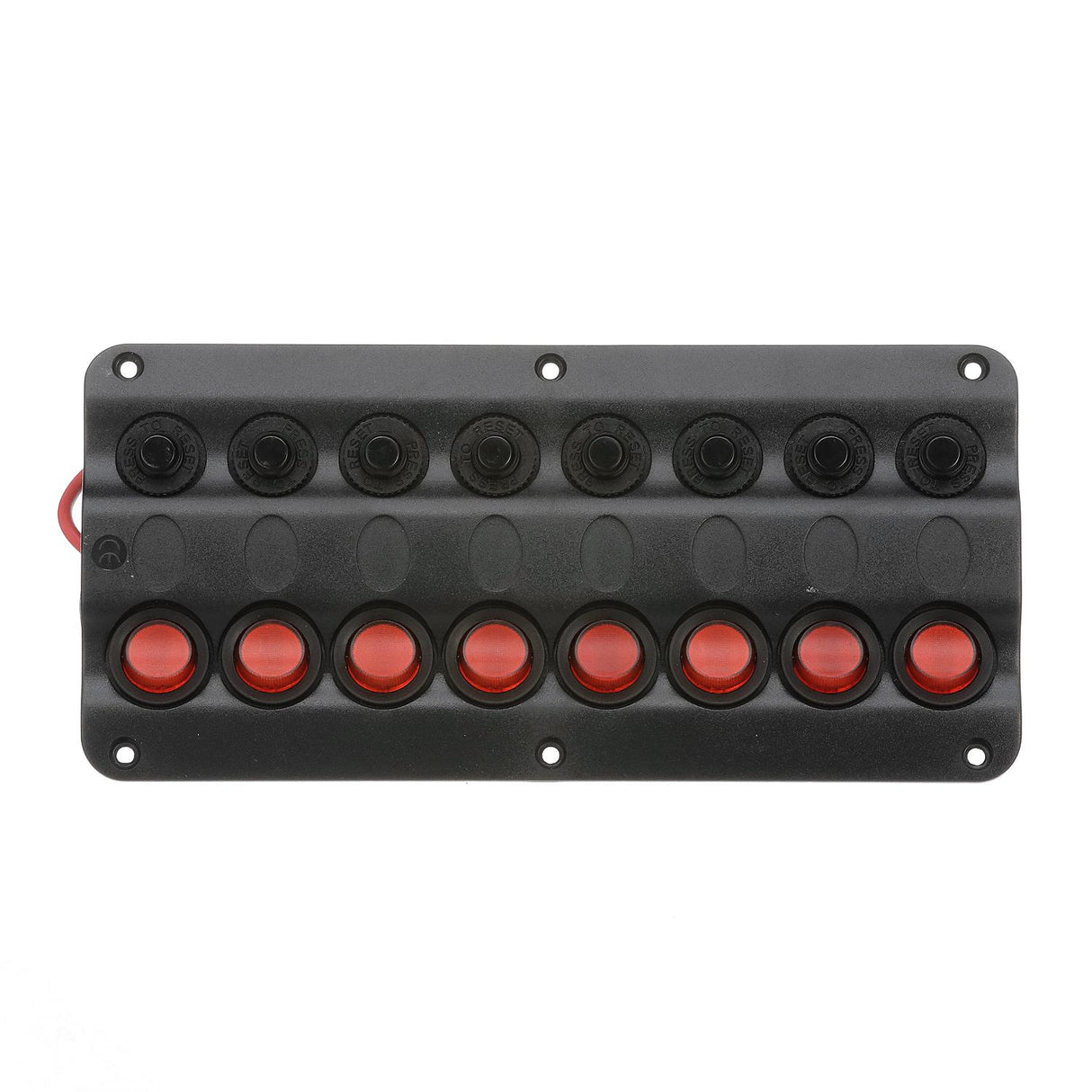 Seachoice 12341 LED 12V 8-Switch Distribution Panel, Pre-Wired, Boat Panel Mount - 12341 - official Seachoice product image 3