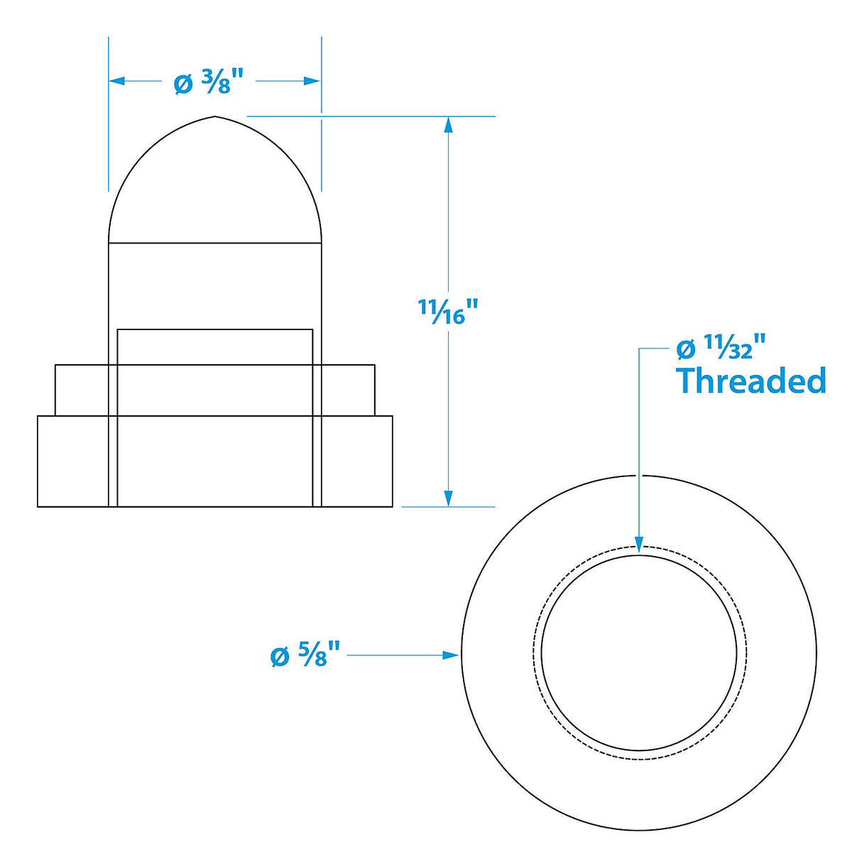 Seachoice Clear Protective Boot for Push to Reset Circuit Breakers, Pack of 2 - SC50-12371 - image 2
