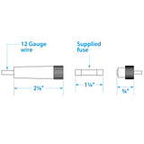 Seachoice in-Line Fuse Holder, 30 Amp Fuse - 12651 - official Seachoice product image 3