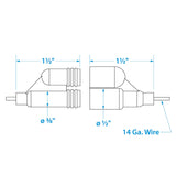Seachoice In-Line Fuse Holder With Spare, Waterproof, 10 Amp Fuse - 12701 - official Seachoice product image 6