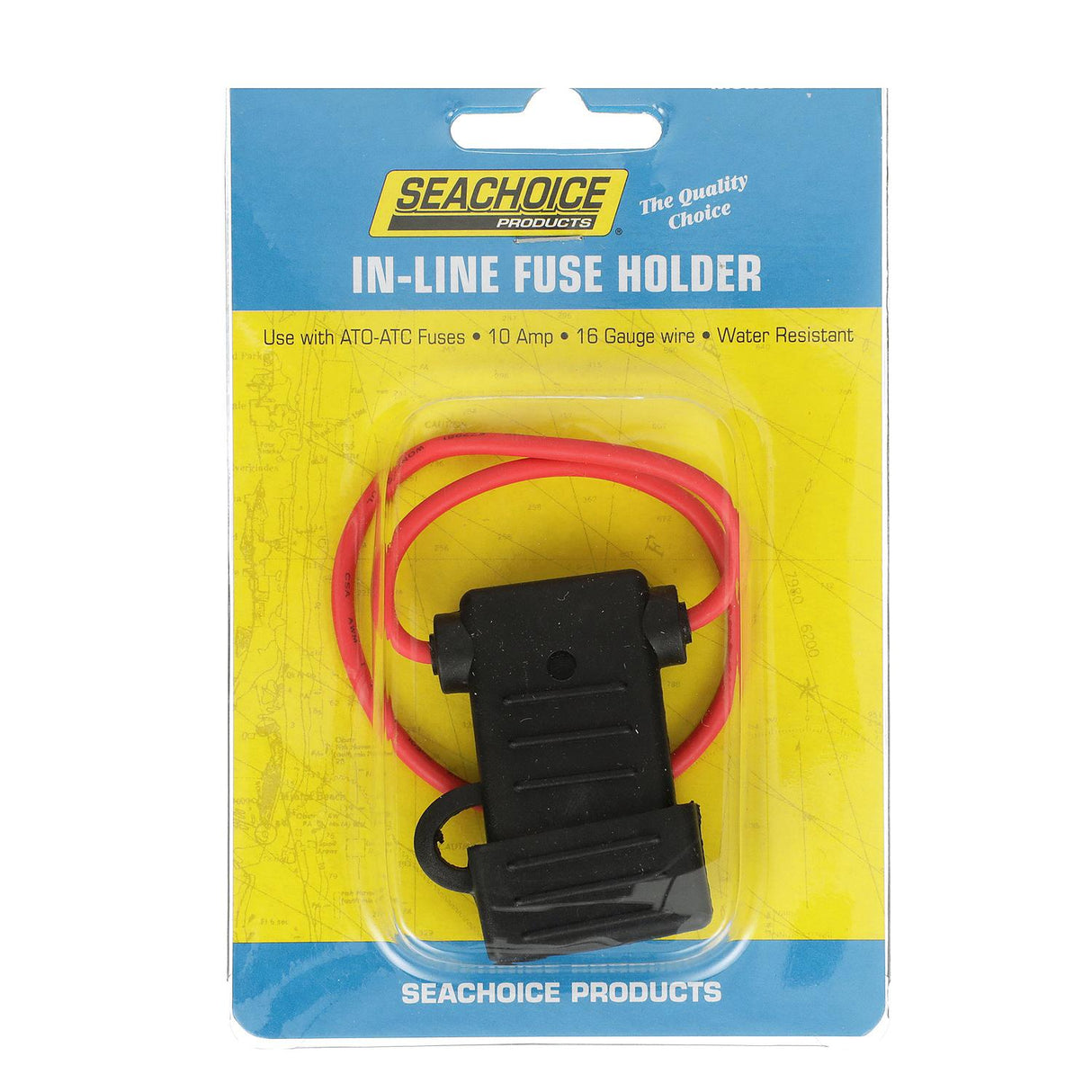Seachoice In-Line Fuse Holder, Waterproof, 10 Amp Fuse - 12761 - official Seachoice product image 6