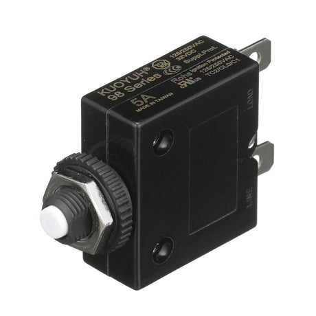 Seachoice Circuit Breaker, Push to Reset, 5 Amp - 13091 - official Seachoice product image 4