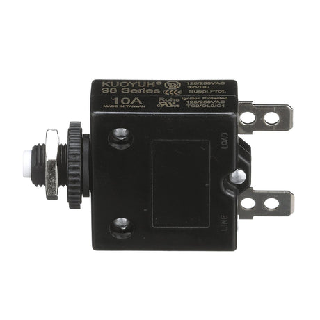 Seachoice Circuit Breaker, Push to Reset, 10 Amp - 13111 - official Seachoice product image 6
