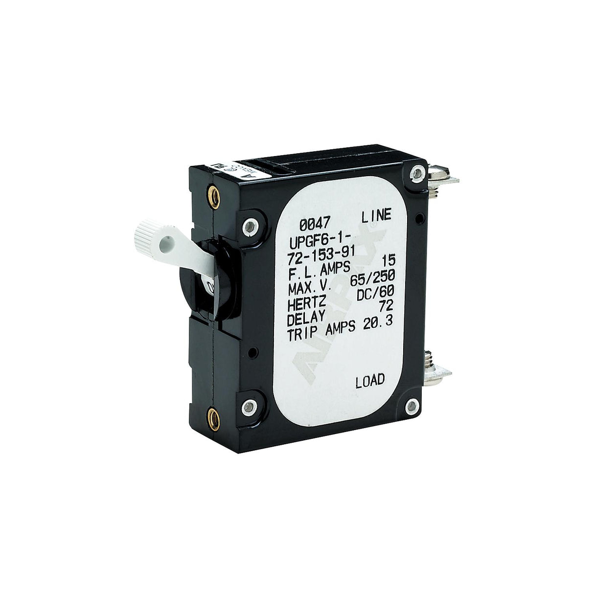 Seachoice AC/DC Panel Breaker With Single White Actuator - SC50-13101