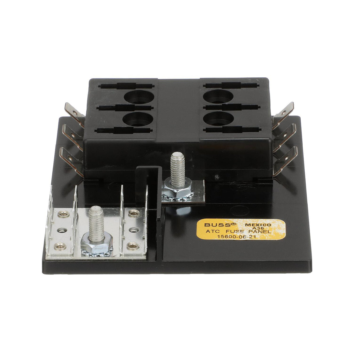 Seachoice 13301 Fuse Block ATO/ATC, 6 Gang Ground Bar 12V - SC50-13301